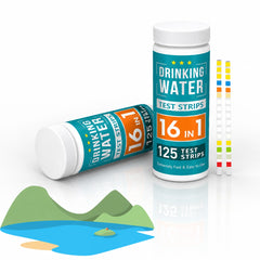 Easy Home Water Testing — convenient strips for everyday use.