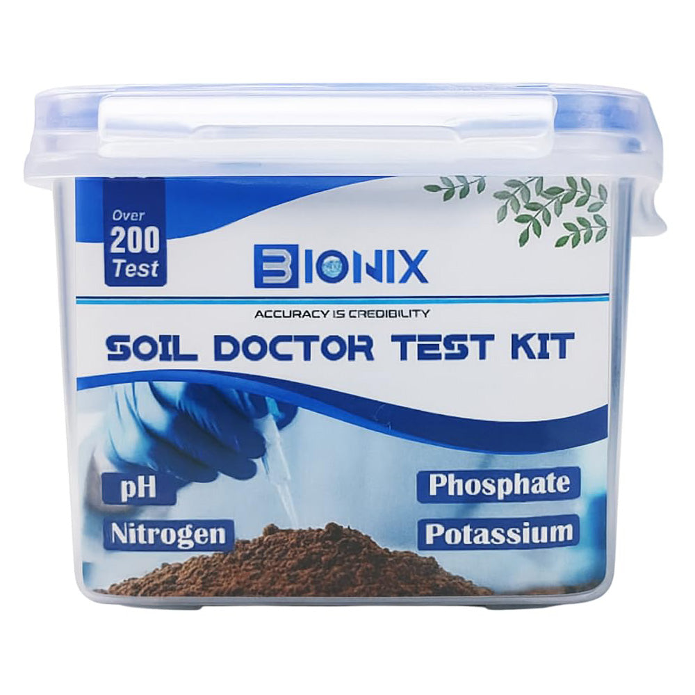 Bionix Soil Doctor Soil Test Kit with 200 test capacity