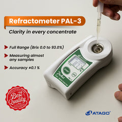 Brix Refractometer PAL-3 | ATAGO DIRECT