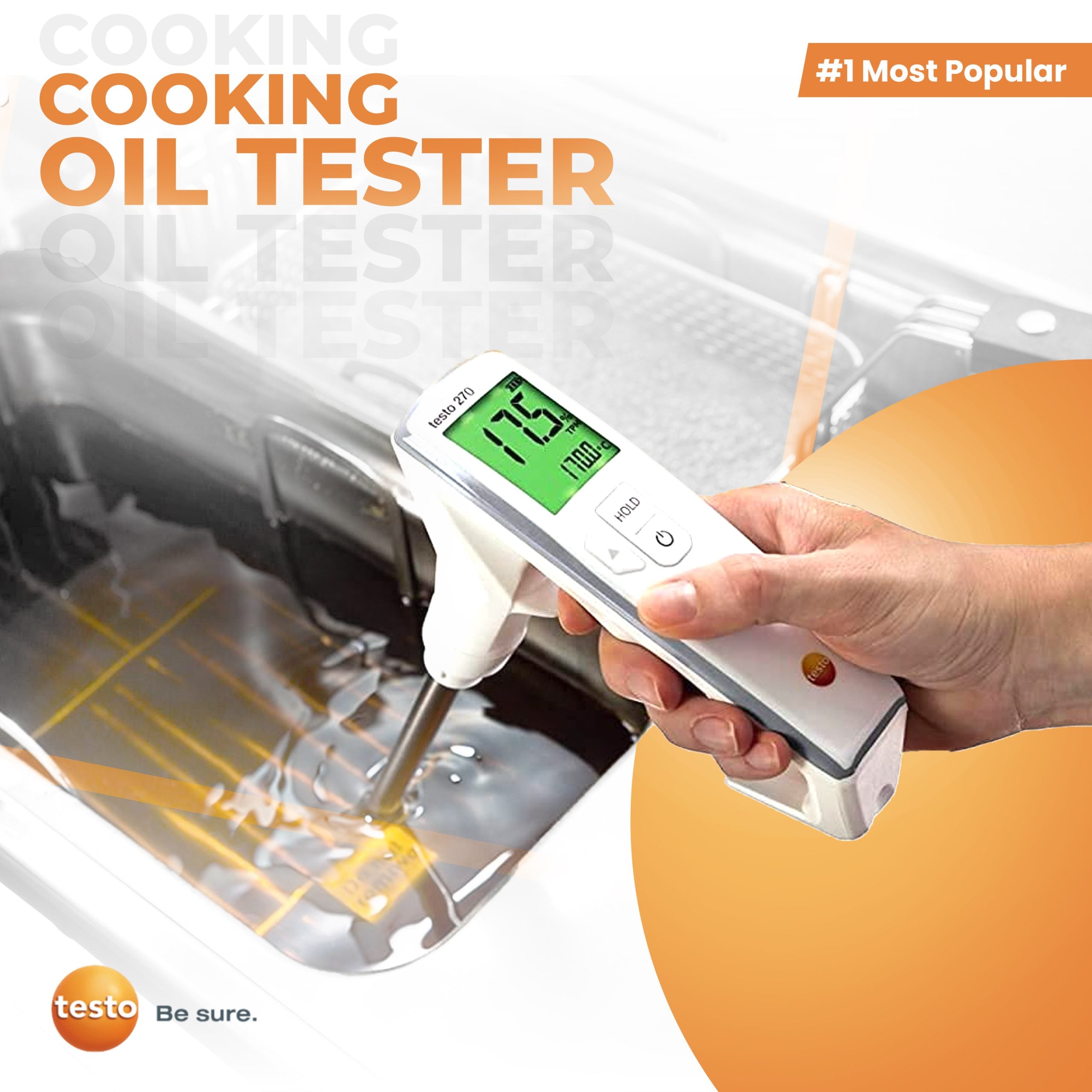 Testo 270 BT Portable Cooking Oil Tester