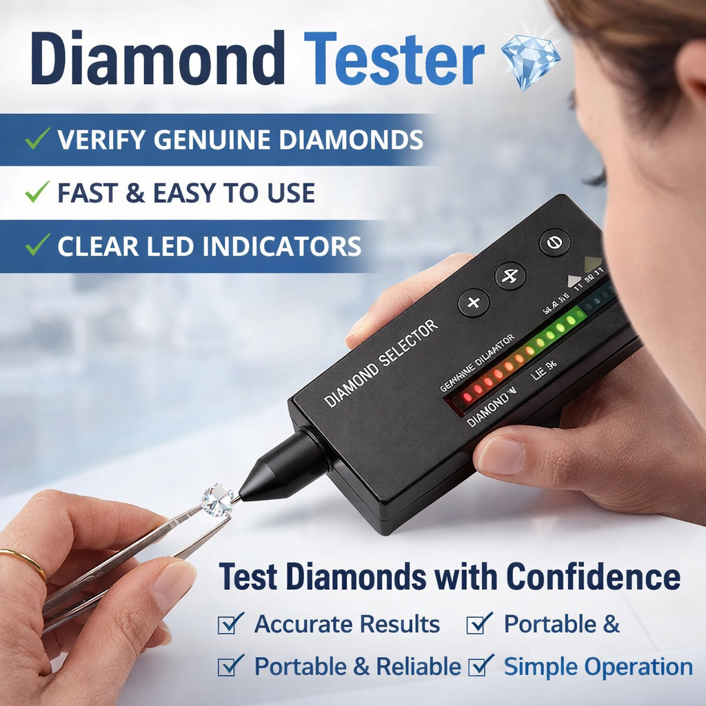 Rechargeable Diamond Tester Pen
