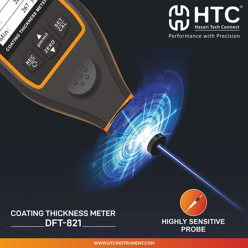 HTC DFT 821 Coating Thickness Tester for precise measurement
