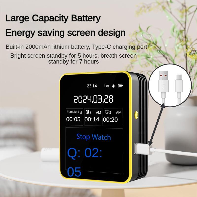 Digital Air Quality Monitor Co2 Detector Gas Analyzers 15 in 1