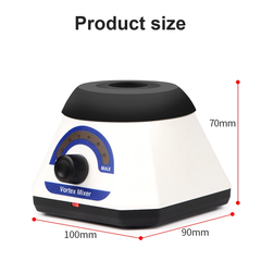 Mini Vortex Mixer with Variable Speed Product size - Uniglobal Business