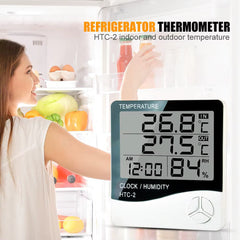 Indoor digital hygrometer HTC2 by Uniglobal Business for home and office