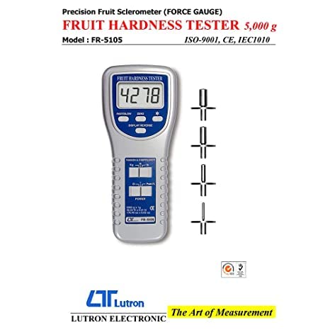 Lutron FR-5105 Fruit Hardness Tester for fruit quality inspection by Uniglobal Business