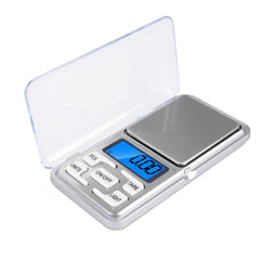 Portable digital pocket scale with backlit display for accurate everyday weighing applications