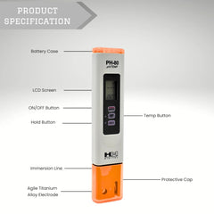 HM Digital pH Meter pH-80 Hydrotester