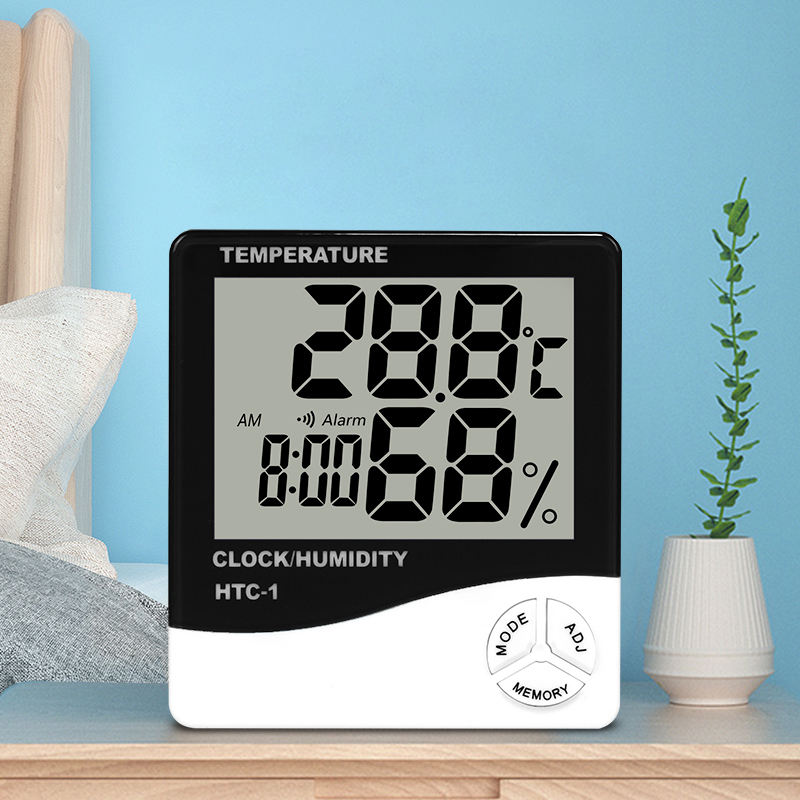 Compact digital hygrometer HTC 1 by Uniglobal Business