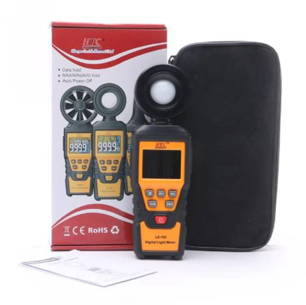 HTC LX-103 Digital Light Meter Luxmeter with LCD display