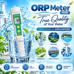 ORP Meter-169E Water Quality Monitor LCD Display