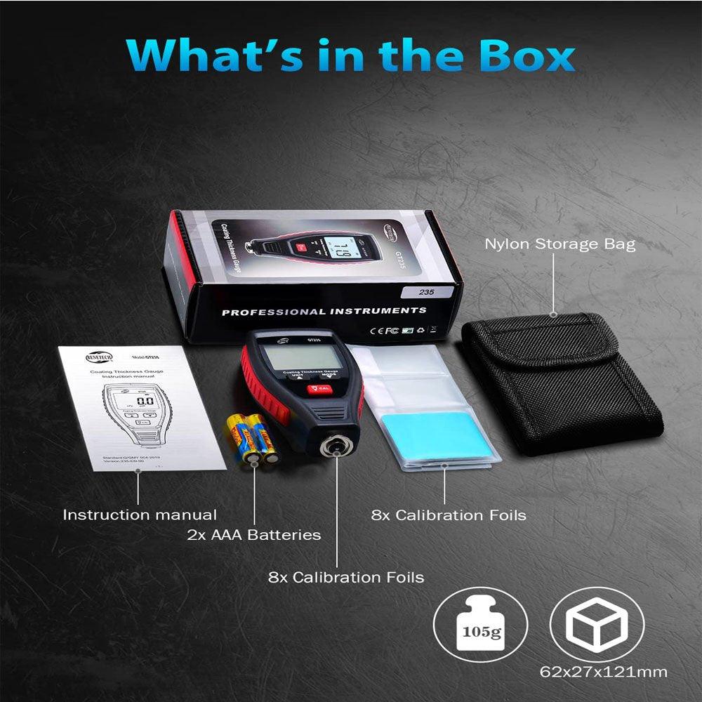 Thickness Gauge box include Paint