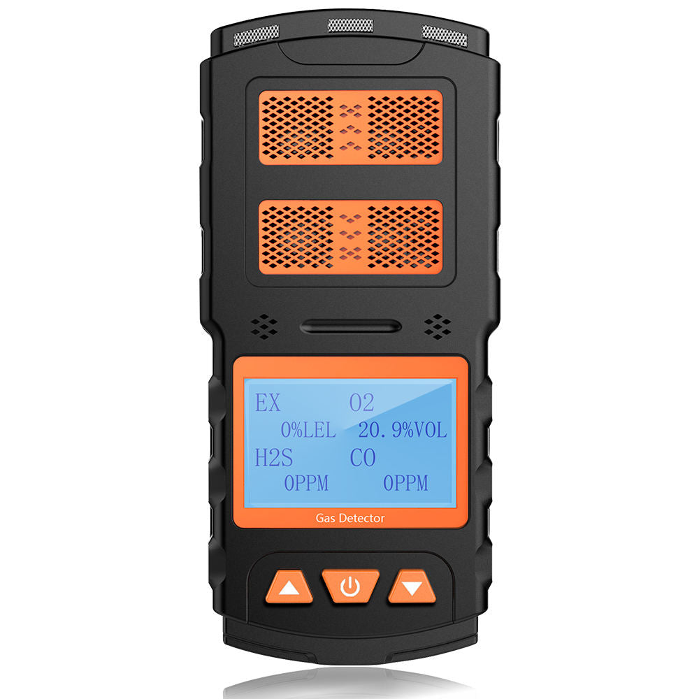 Advanced sulfur dioxide and carbon monoxide leak detection device