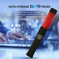 AT7200 Professional Breathalyzer with LCD Display and Mouthpiece