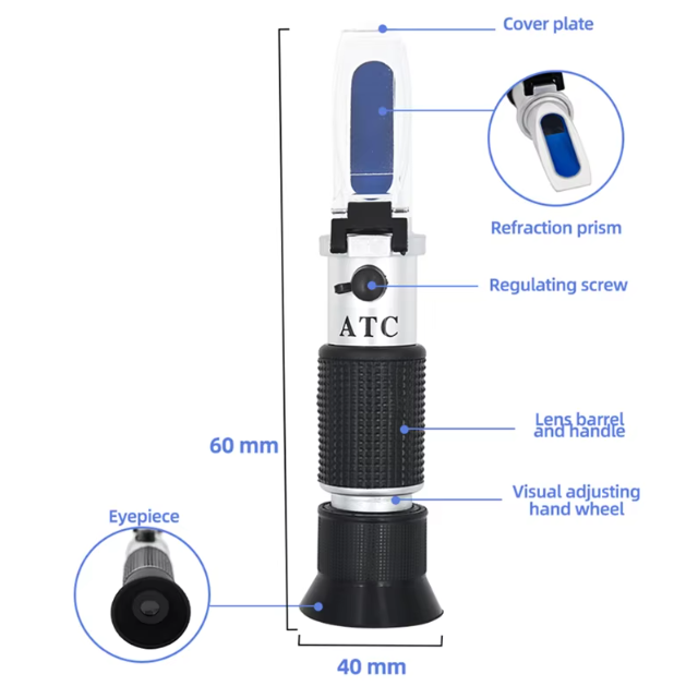 Refractometer0-90 Brix-Uniglobal Business