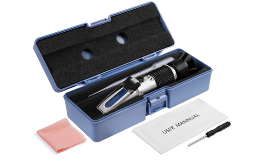 Accustar 58 To 90 % Refractometer Tri-Scale