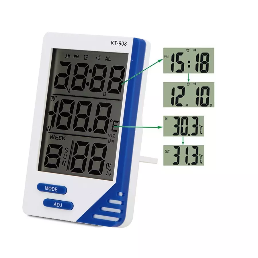 Thermo Hygrometer KT-908