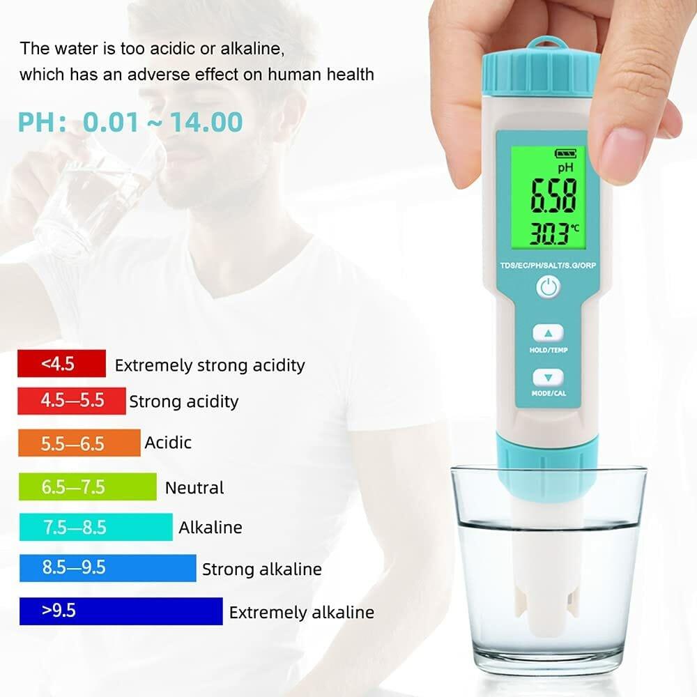 Water Quality Tester 7 in 1