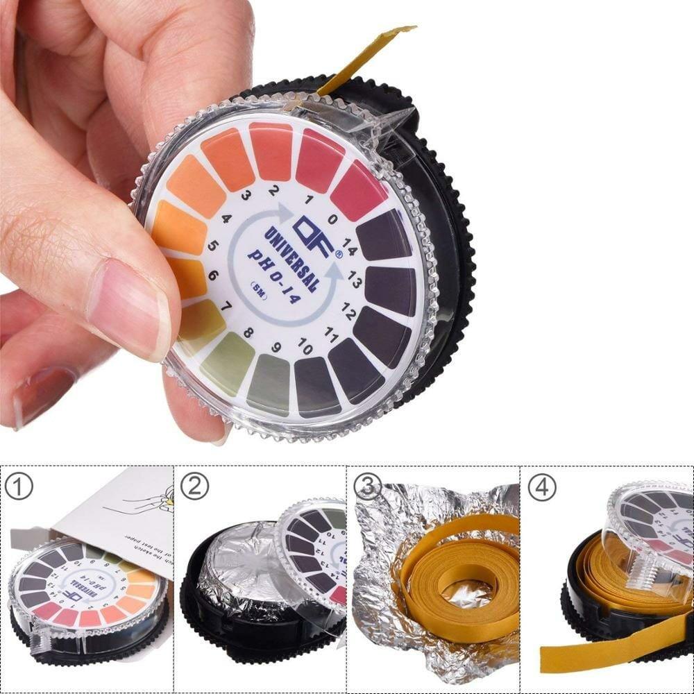 Easy to use pH Test Paper Roll