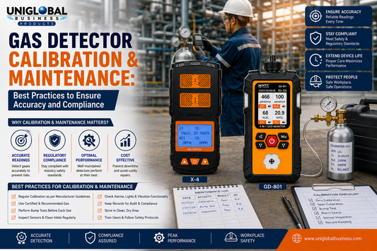 Gas Detector Calibration & Maintenance: Best Practices to Ensure Accuracy and Compliance