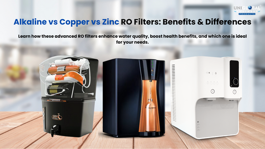 Alkaline vs Copper vs Zinc RO Filters: Benefits & Differences