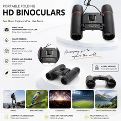 30x60 Mini Portable Binoculars - Uniglobal Business