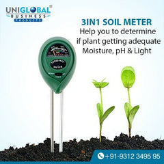 3 in 1 Soil Moisture Meter