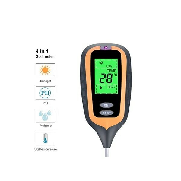 4 in 1 Soil Moisture Meter Pro