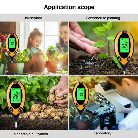 4 in 1 Soil PH Moisture Meter