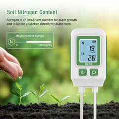 Digital soil nutrient analyzer with phosphorus measurement range up to 1999 mg/kg