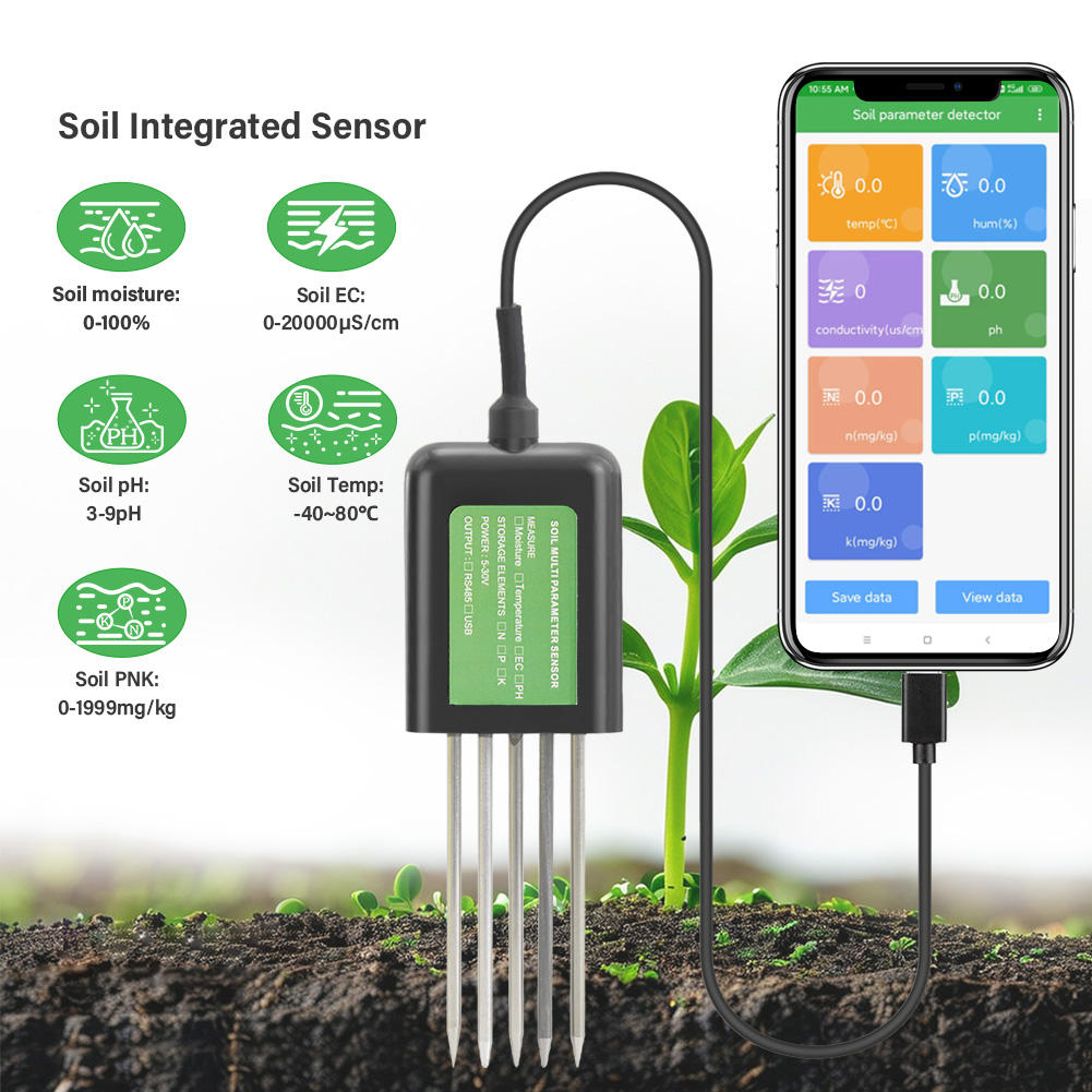 7-in-1 Soil NPK Sensor- Uniglobal Business - 2