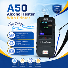 A50 Alcohol Tester With Printer