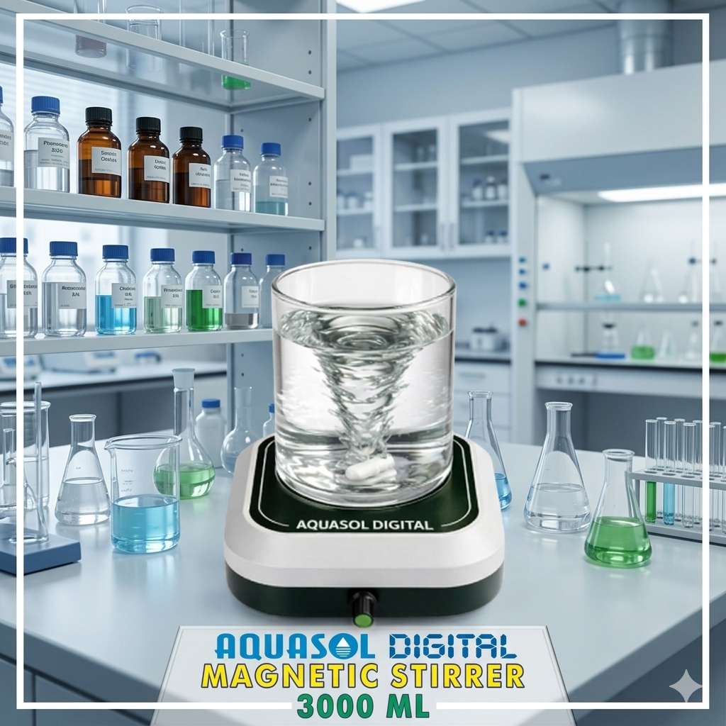 Aquasol Digital Magnetic Stirrer