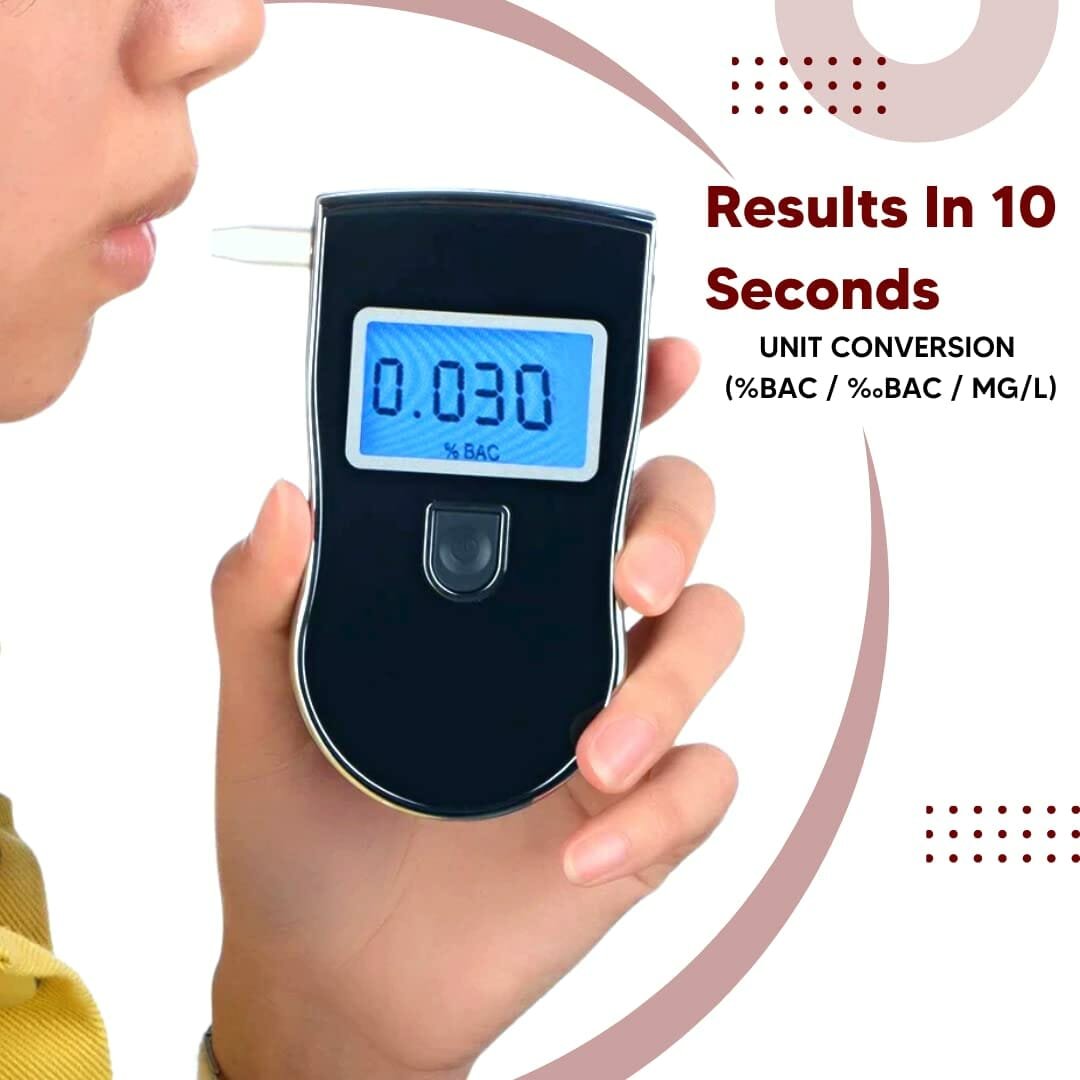 AT 818 Alcohol Breathe Analyzer