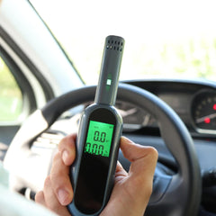 Digital Alcohol Tester Breathalyzer with LCD Display & USB Rechargeable