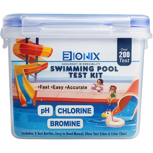 BIONIX Swimming Ph and Chlorine Pool Test Kit