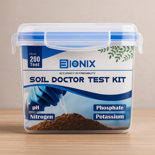 Bionix Soil Doctor Test Kit (200 Tests) for soil health monitoring