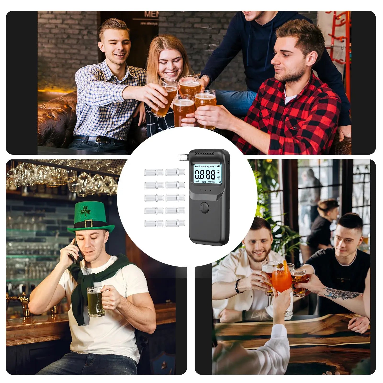 Mr Black-H3 Digital Alcohol Breath Tester