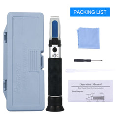 Digital Hand Held Refractometer 0-18% Brix