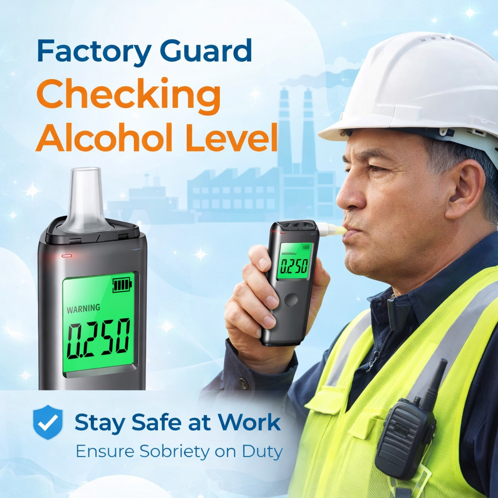 E-80 Breathalyzer - Digital Alcohol meter
