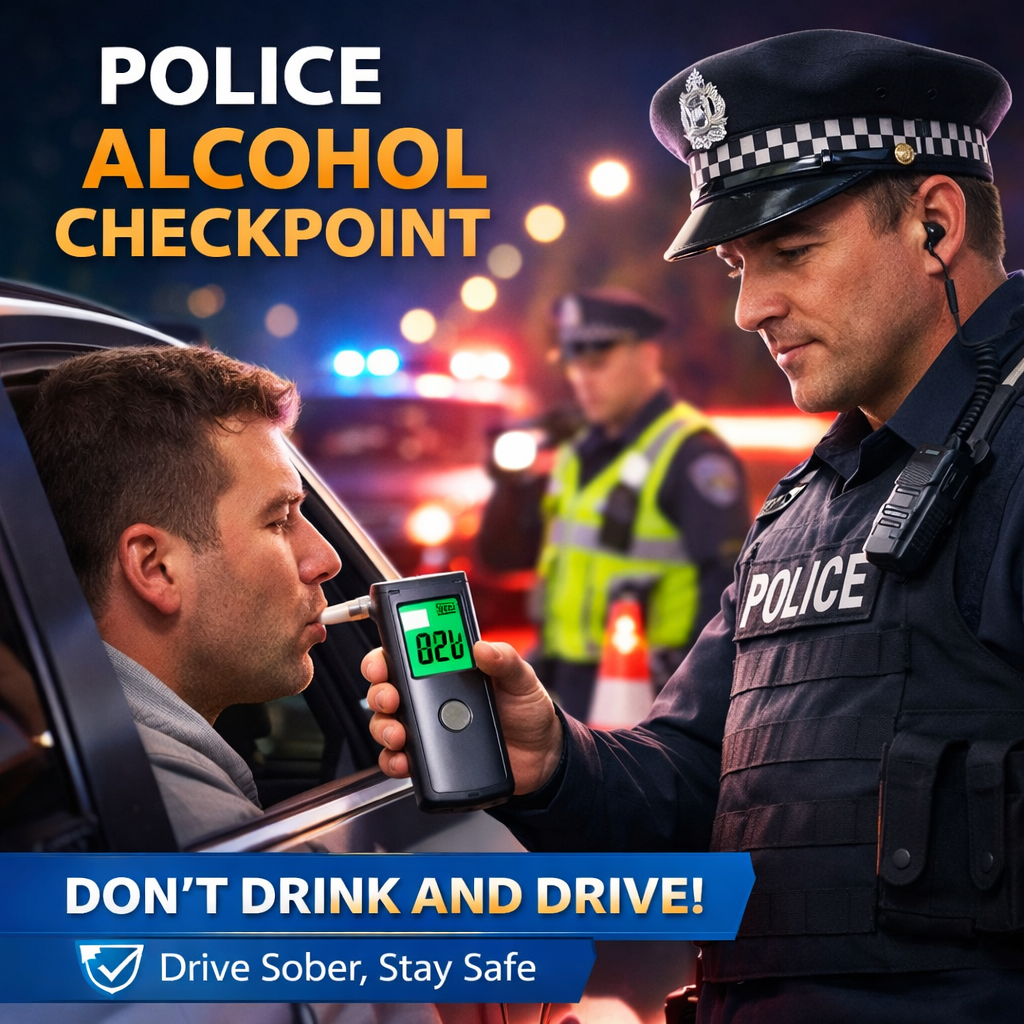 E-80 Breathalyzer - Digital Alcohol meter