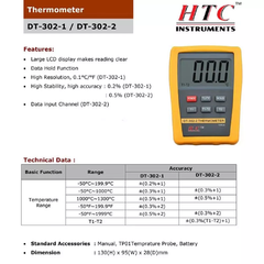 HTC DT-302-1 Digital Thermometer
