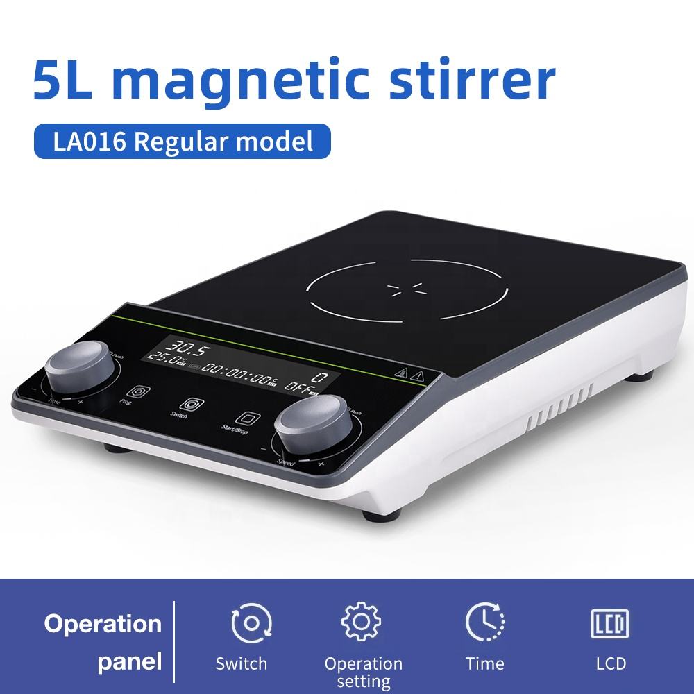 Digital Magnetic Stirrer with 1600 RPM