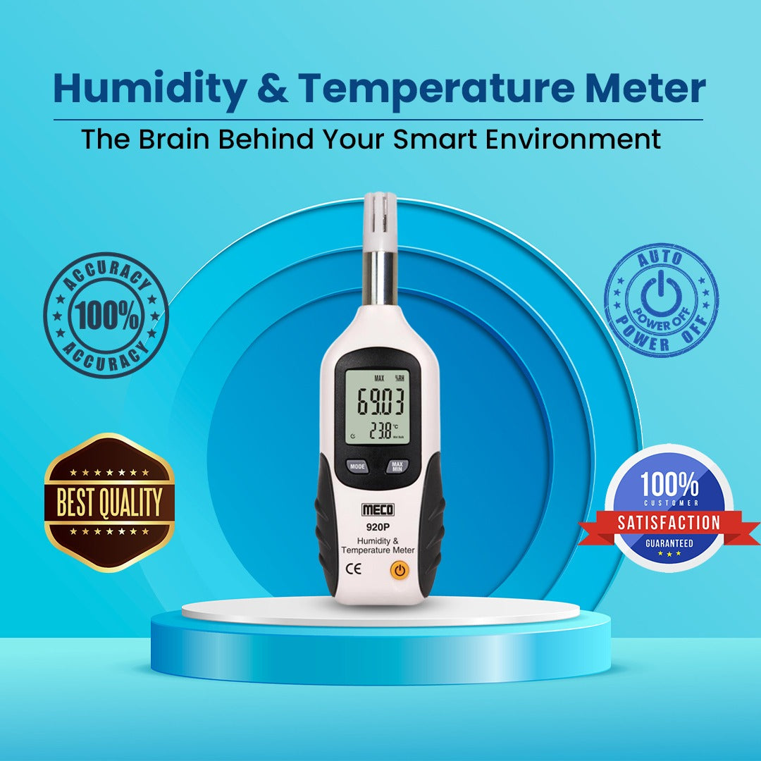 Meco 920P environmental temperature and humidity meter