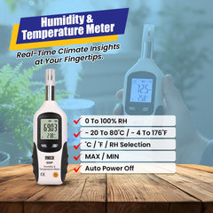 Meco digital hygrometer and thermometer 920P