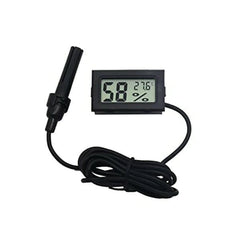 Mini Hygrometer with extended probe for aquarium