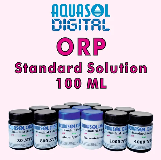 Aquasol digital Buffer solution orp 475 mv