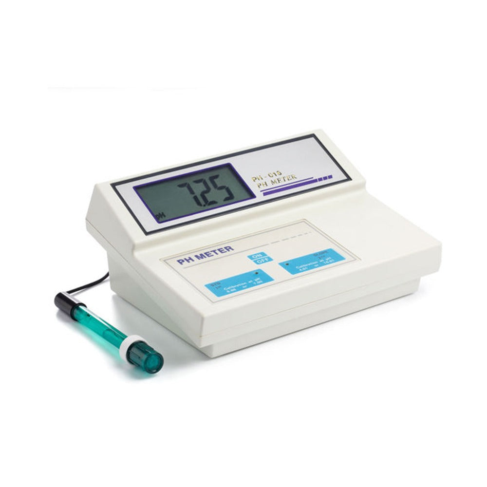 BenchType pH meter buttons including ON/OFF control