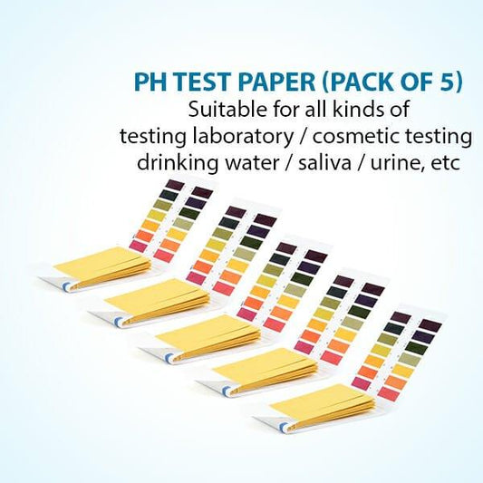 PH Test Paper  - Pack of 5