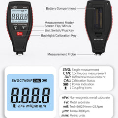 Paint Thickness Gauge Benetech GT235